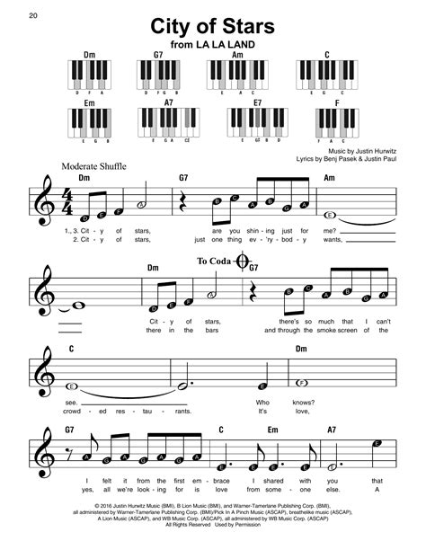 city of stars piano letters|City of Stars (La La Land soundtrack) .
